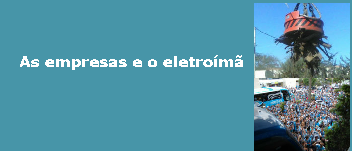 As empresas e o eletroímã